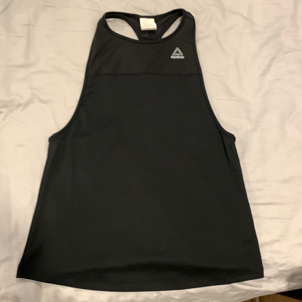 Reebok black tank top